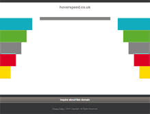 Tablet Screenshot of hoverspeed.co.uk